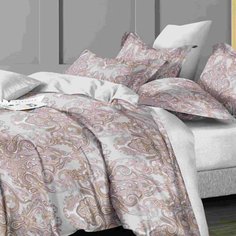 Постельное белье 2-спальное, простыня 200х220 см, 2 наволочки 70х70 см, пододеяльник 175х215 см, Cleo, поплин, коллекция Pure Cotton, 20/236-PC