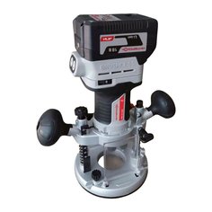 Фрезер Интерскол, ФМА-55/18ВЭ, 18 В, цанга 6-8мм, 44 мм, б/АКБ, ЗУ