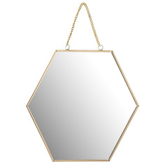 Зеркала зеркало подвесное KOOPMAN 300х340мм стекло/металл золото