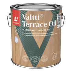 Масла древозащитные масло для террас TIKKURILA Valtti Terrace Oil EC 2,7л бесцветное, арт.700010364