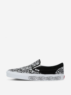 Слипоны мужские Vans Classic Slip-On, Черный