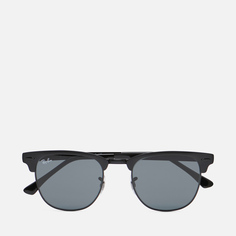 Солнцезащитные очки Ray-Ban Clubmaster Metal, цвет чёрный