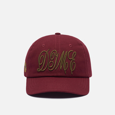 Кепка Dime Cursive 3D Font, цвет бордовый