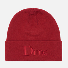 Шапка Dime Dime Classic 3D Logo, цвет красный