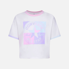 Подростковая футболка Converse Short Sleeve Ringer Boxy T-Shirt
