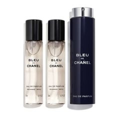 BLEU DE CHANEL Парфюмерная вода с двумя сменными флаконами 3 х 20 мл