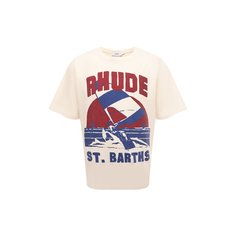 Хлопковая футболка Rhude
