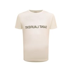 Хлопковая футболка Saint Laurent