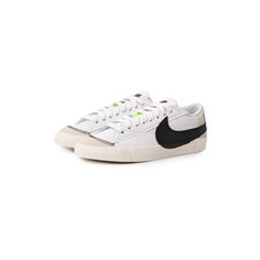 Кожаные кеды Blazer Low 77 Jumbo Nike