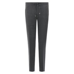 Брюки из шерсти и льна Stefano Ricci