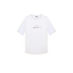 Хлопковая футболка MSGM