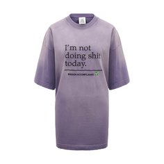 Хлопковая футболка VETEMENTS