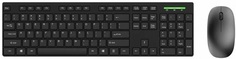 Клавиатура и мышь Dareu MK198G Black клавиатура (мембранная, 104кл, EN/RU) + мышь (DPI 1400), ресивер 2,4GHz