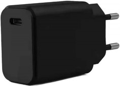 Зарядное устройство сетевое AccesStyle Quartz 20WT Black 20 Вт, быстрая зарядка, Type-C