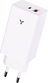 Зарядное устройство сетевое AccesStyle Crocus GaN 65WCA White Type-C(65Вт), USB-A(22,5Вт), быстрая зарядка