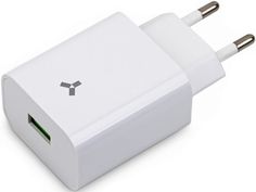 Зарядное устройство сетевое AccesStyle Sunset 18WU White USB, 3A