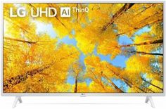 Телевизор LED LG 43UQ76906LE.ADGG 43" белый 4K Ultra HD 60Hz DVB-T DVB-T2 DVB-C DVB-S DVB-S2 WiFi Smart TV (RUS)