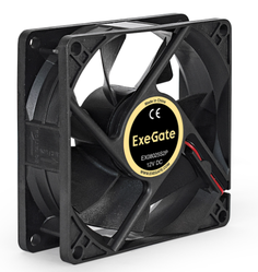 Вентилятор для корпуса Exegate EX08025S2P EX294047RUS 80x80x25 мм, 2200rpm, 27dBA, 2-pin