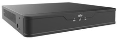 Видеорегистратор UNIVIEW NVR301-08S3-P8 IP 8-ми канальный 4K с 8 PoE портами; входящий поток на запись до 64Мбит/с