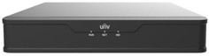 Видеорегистратор UNIVIEW NVR301-08S3 IP 8-ми канальный 4K; входящий поток на запись до 64Мбит/с