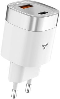 Зарядное устройство сетевое AccesStyle Amethyst 33WCA White быстрая зарядка, USB/USB Type-C