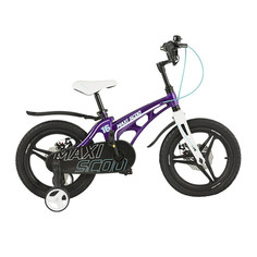 Двухколесные велосипеды Велосипед двухколесный Maxiscoo Cosmic Deluxe 16" с дисковыми тормозами (2022)