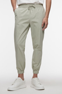 брюки мужские Брюки-джоггеры хлопковые с поясом на завязках Befree