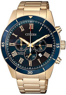 Японские наручные мужские часы Citizen AN8169-58L. Коллекция Chronograph