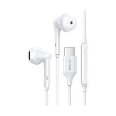 Наушники проводные UGREEN EP101 (60700) Wired Earphones with Type-C Connector. белый