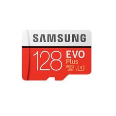 Карта памяти Samsung microSDXC EVO+ V2 128Gb+adapter (MB-MC128GA/RU)