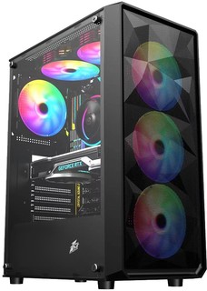 Корпус 1stPlayer FD3 Black FD3-BK-4F1