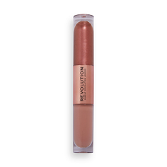 Тени для глаз REVOLUTION DOUBLE UP LIQUID SHADOW жидкие 2 в 1 тон infatuated