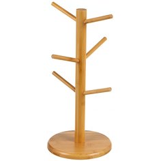 Подставка для кружек, бамбук, 15.5х35 см, CH00515B