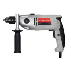 Дрель ударная, Интерскол, ДУ-16/1000ЭР, ключевая, 16 мм, 1000 Вт, с реверсом, 2 скорости
