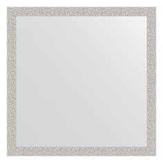 Зеркало в багетной раме Evoform мозаика хром 46 мм 71х71 см