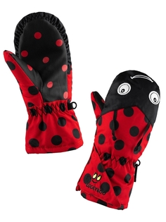 Варежки Luckyboo 20-21 Kids Small Fingers Ladybug Reusch