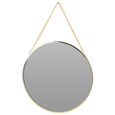 Зеркала зеркало подвесное KOOPMAN D200мм стекло/металл золото