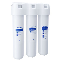 Фильтры проточные "под мойку" фильтр стационарный АКВАФОР Кристалл АН без крана жесткой воды
