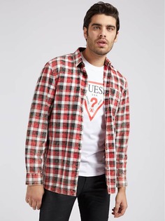 Рубашка В Клетку Guess