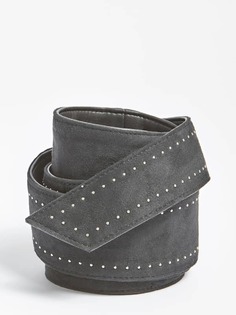 Ремень Из Искусственного Велюра С Заклепками Guess