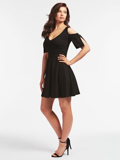 Платье Декоративные Пуговицы Guess