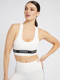 Спортивный Бюстгальтер С Тесьмой С Логотипами Guess