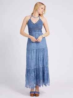 Длинное Платье Кроше Guess