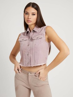 Приталенный Джинсовый Жилет Guess