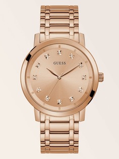Аналоговые Часы С Кристаллами Guess