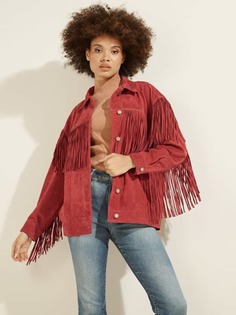 Замшевая Куртка Guess