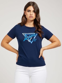 Футболка С Принтом Спереди Guess