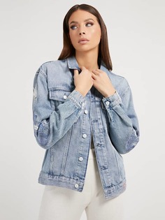 Вышитая Джинсовая Куртка Guess