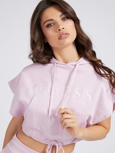 Толстовка Логотип Спереди И Капюшон Guess