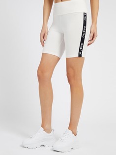 Велосипедные Шорты С Логотипами На Лампасах Guess
